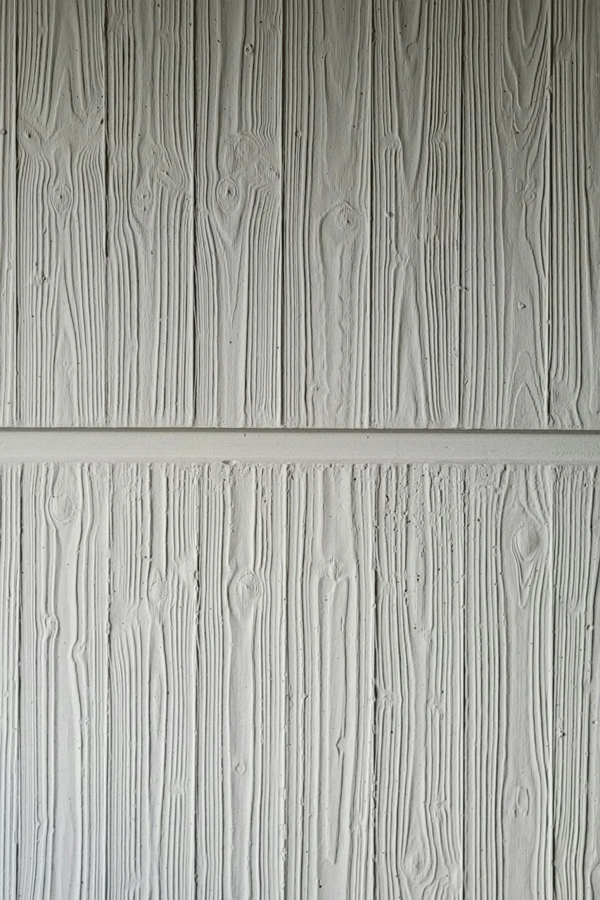 a close up of a wall made of wood planks