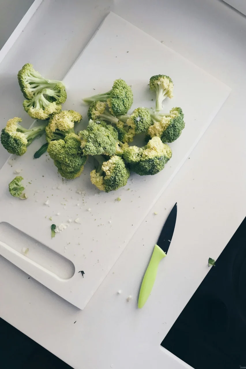 Cauliflower on plate