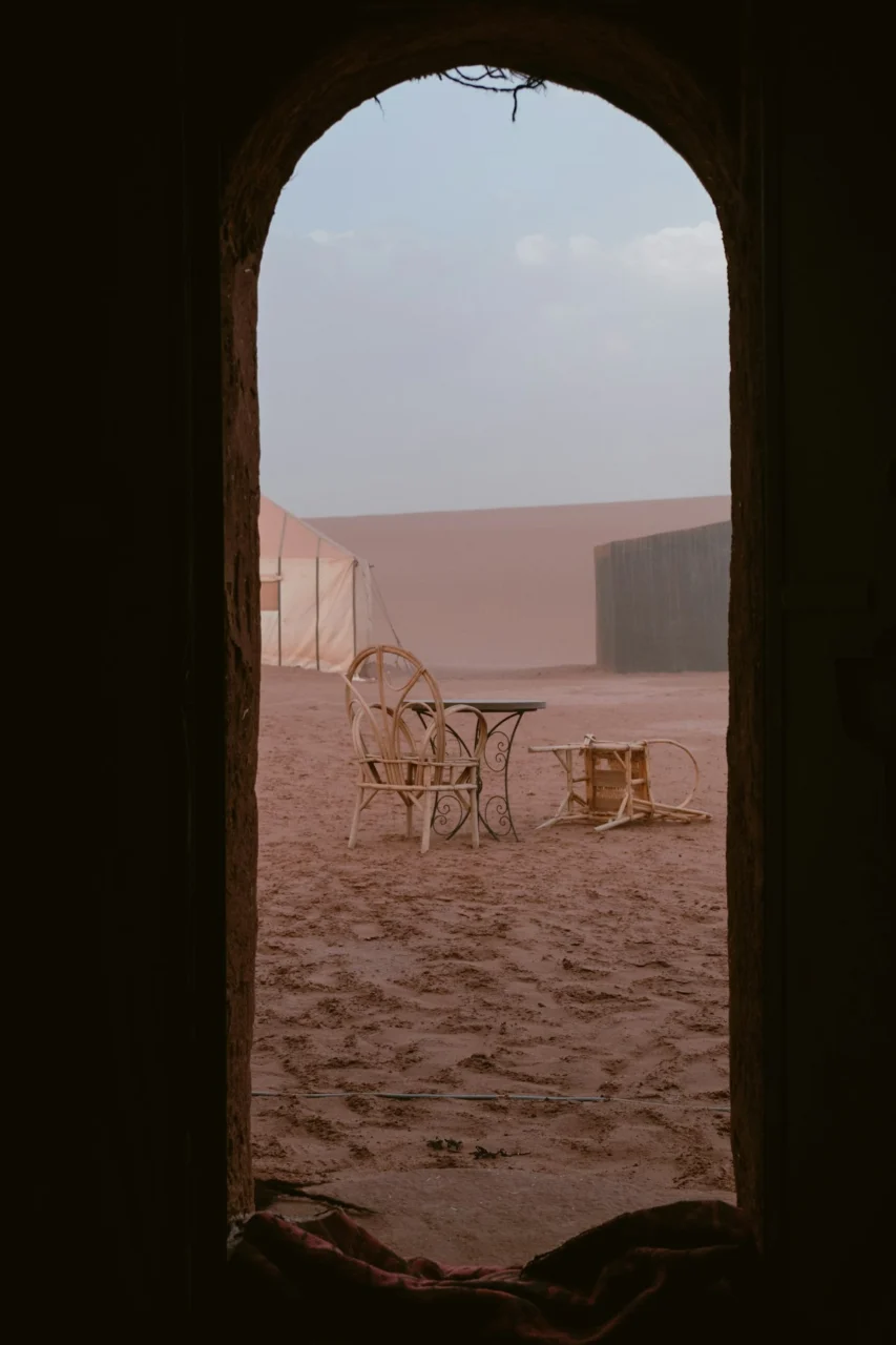 people riding camel on desert during daytime