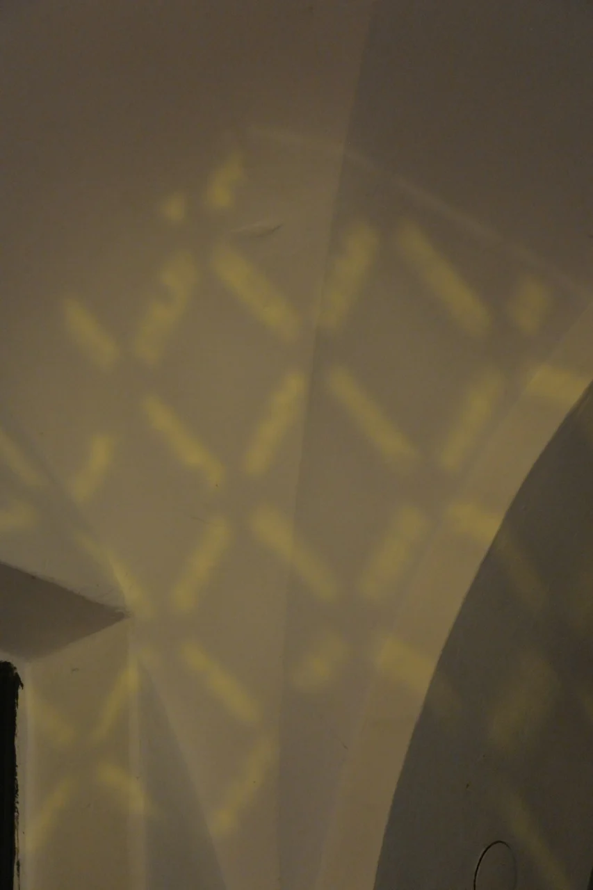 shadows cast on the wall of a room